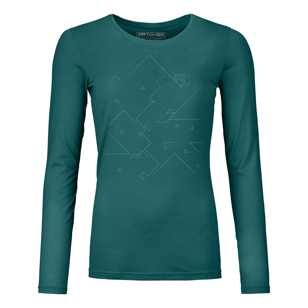 Ortovox 185 Merino Tangram L/S - Merino Shirt Men's, Buy online