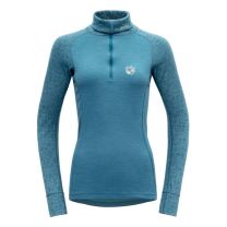 DUO ACTIVE MERINO 205 ZIP NECK WMN