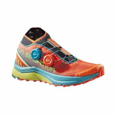 La Sportiva Jackal II Boa Woman Traillaufschuh - cherry tomato/lagoon