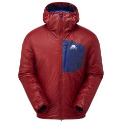 Mountain Equipment Oreus Hooded Mens Jacket Isolationsjacke - merlot/admiral blue