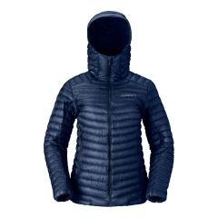 Norrona trollveggen superlight down800 Hood W Daunenjacke - indigo night blue