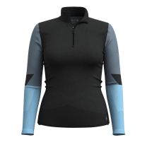 Women's Intraknit Thermal Merino Base Layer Colorblock 1/4 Zip