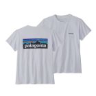 Patagonia W P-6 Logo Responsibili-Tee - white