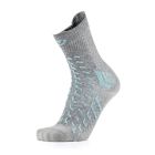 Therm-Ic Trek Cool Light Crew Lady Wandersocken - hellgrau/türkis