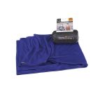 Cocoon Merino Wool/Silk TravelBlanket - Sapphire