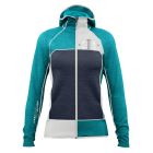 Crazy Idea Jkt Ionic Light Women Fleece-Hoody white