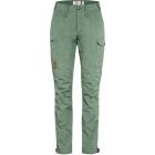 Fjällräven Kaipak Trousers Curved W Trekkinghose - patina green