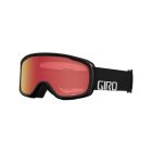 Giro ROAM Skibrille - black wordmark - amber scarlet/yellow