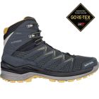 Lowa Innox Pro GTX Mid Leichtwanderschuh - stahlblau/senf