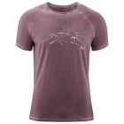 Red Chili Me Naki T-Shirt - beetroot