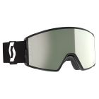 Scott React AMP Pro Skibrille - mineral black | white - amp pro white chrome