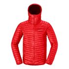 Norrona trollveggen superlight down800 Hood M Daunenjacke - arednalin red