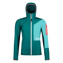 Ortovox Berrino Hooded Jacket W - Pacific Green