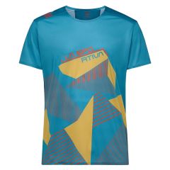 La Sportiva Comp T-Shirt M - tropic blue/bamboo