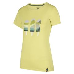 La Sportiva Icy Mountains T-Shirt W - green banana