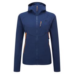 Mountain Equipment Arrow Hooded Wmns Jacket Softshelljacke - medieval blue