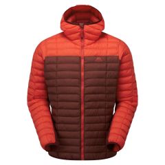 Mountain Equipment Particle Hooded Jacket Isolationsjacke - firedbrick/cardinal